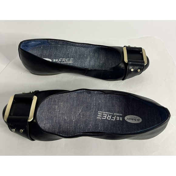 Women's Dr. Scholl's Frankie Black Flat Size 8.5 - Picture 4 of 6